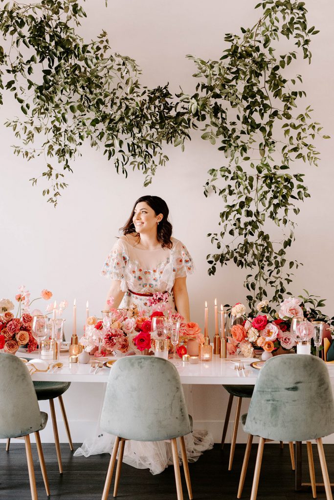 Modern Love event in San Diego with BHLDN